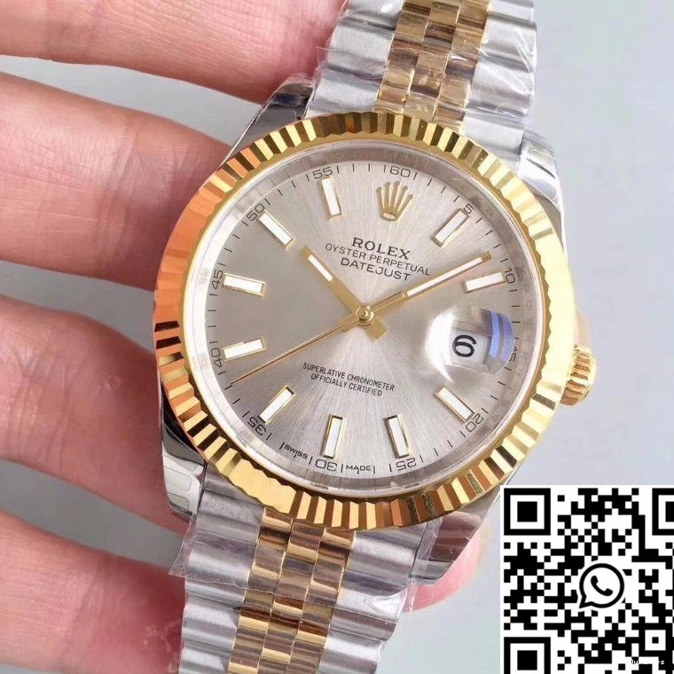 Factory Rhodium II Datejust Dial M126333-0004 Rolex EW 0406